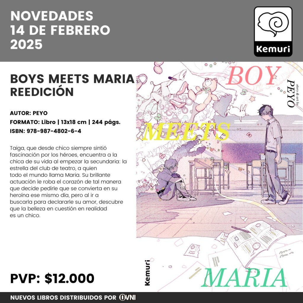 Anuncio Boys Meets Maria Reedicion