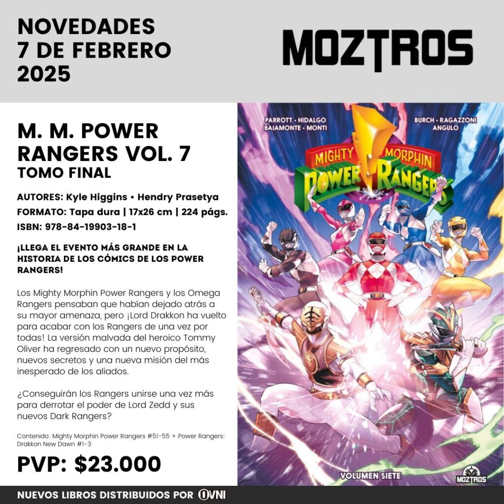 Mighty Morphin Power Rangers Vol. 7 Tomo Final