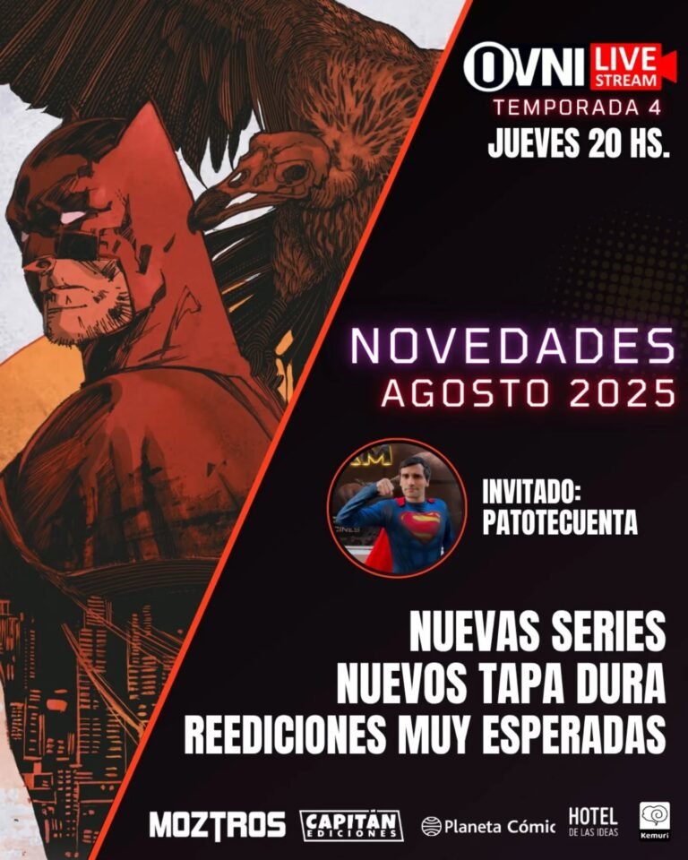 Agosto de 2025: Ovni y Asociadas: Anuncios y novedades 5
