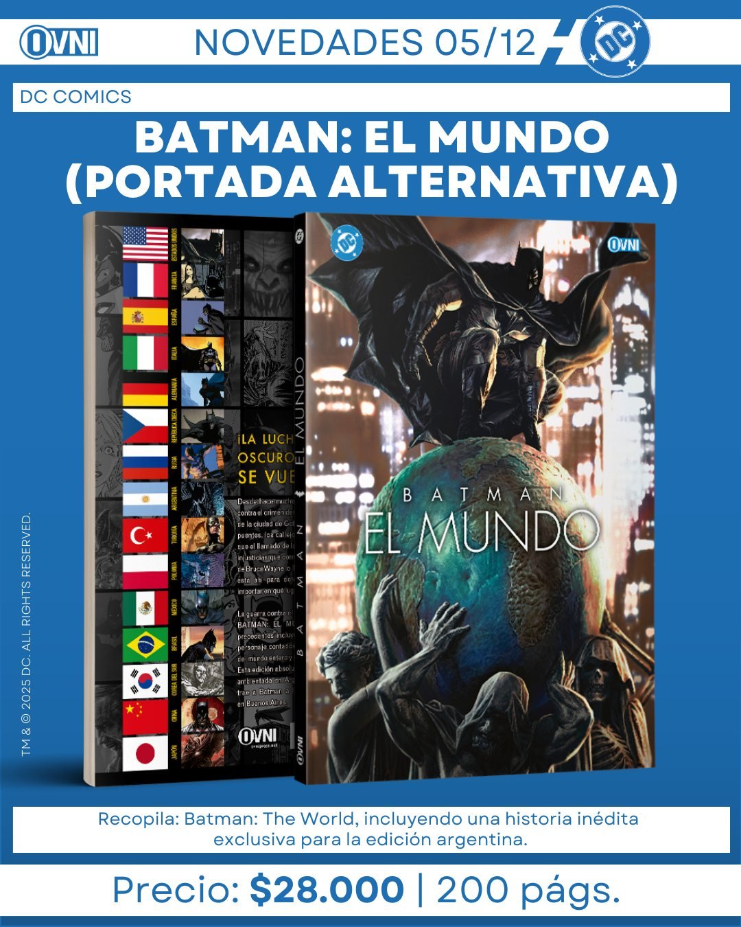 Batman: El Mundo – Cómics, Ovni Press