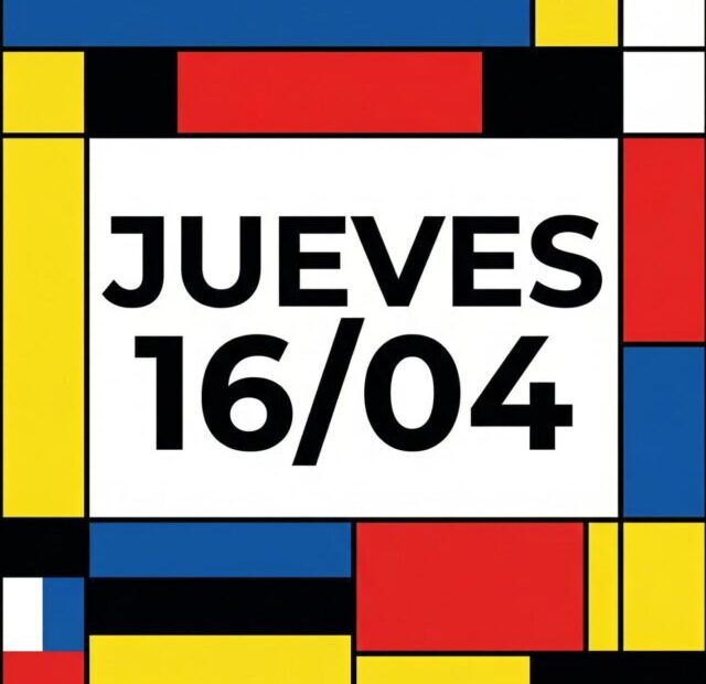 Jueves 16 abril - Reel de stijl neoplasticismo
