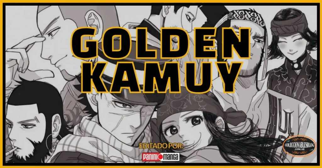 Golden Kamuy Editorial Panini Manga