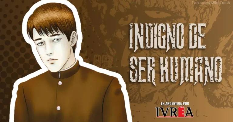 Manga lanzado por la editorial Ivrea Argentina, Indigno de ser humano de Junji Ito