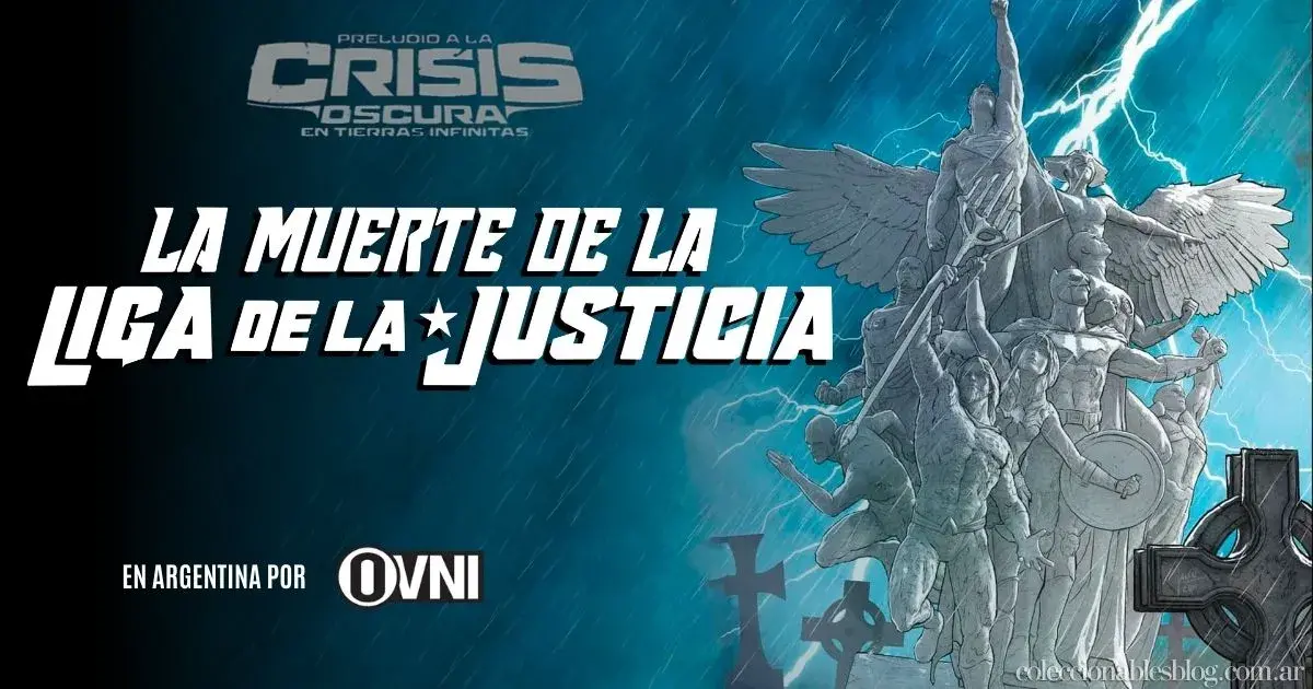 Preludio a Crisis Oscura en Tierras Infinitas: La Muerte de la Liga de la Justicia (Evento DC 2022) - Editorial Ovni Press