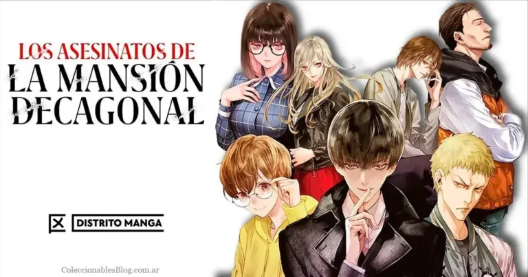 Los Asesintos en la mansión decagonal -Editorial Distrito Manga