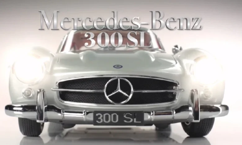 Mercedes-Benz 300SL 1/8 1 Mercedes-Benz 300SL 1/8 - Colecciones La Nación