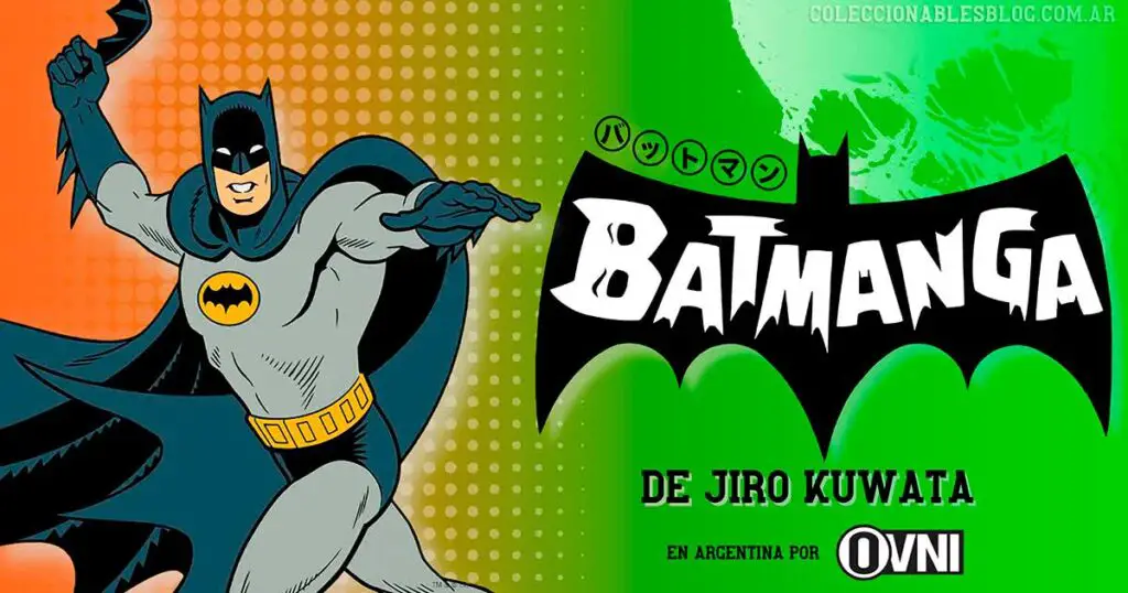 Cómic: Batmanga de Jiro Kuwata - Editorial Ovni Manga