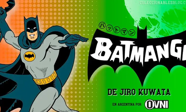 Batmanga de Jiro Kuwata 1 Cómic: Batmanga de Jiro Kuwata - Editorial Ovni Manga