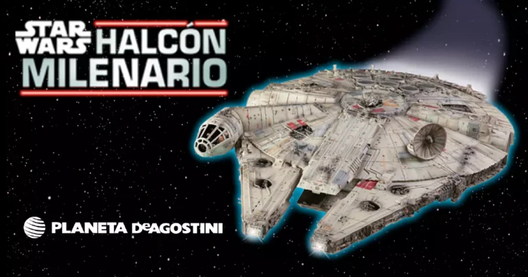construye el HALCÓN Milenario ESCALA 1/43 - PLANETA DEAGOSTINI