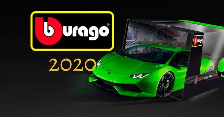 El catálogo de 2020 Bburago Diecast