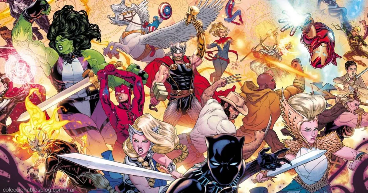 Universo Marvel: Guerra de los Reinos - Editorial Panini Cómics Latinoamérica