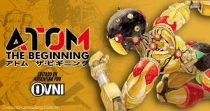 The Beginning, una precuela de Astro Boy, escrita y dibujada por Tetsuro Kasahara con la contribución de Makoto Tezuka y Masami Yūki. Licenciado y publicado en Argentina por Ovni Press en formato B6 con sobrecubierta.
