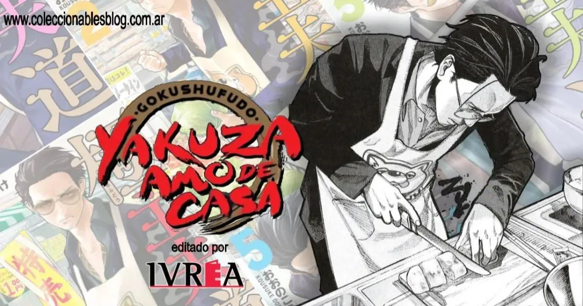 Gokushufudo - Yakuza Amo de Casa - Editorial Ivrea