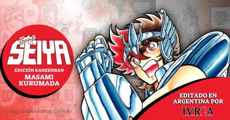 Saint Seiya Kanzenban 39 La editorial Ivrea Argentina presenta la colección Saint Seiya Kanzenban, una edición del manga de Masami Kurumada que incluye las sagas de Santuario, Poseidón y Hades. Con un formato A5 y sobrecubierta, esta colección cuenta con 22 tomos en total y páginas a color y bitono. La publicación en Argentina comenzará el 16 de julio de 2021 y tendrá una frecuencia bimestral