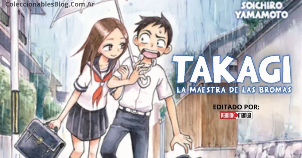Takagi San: Maestra de las Bromas - editorial Panini manga