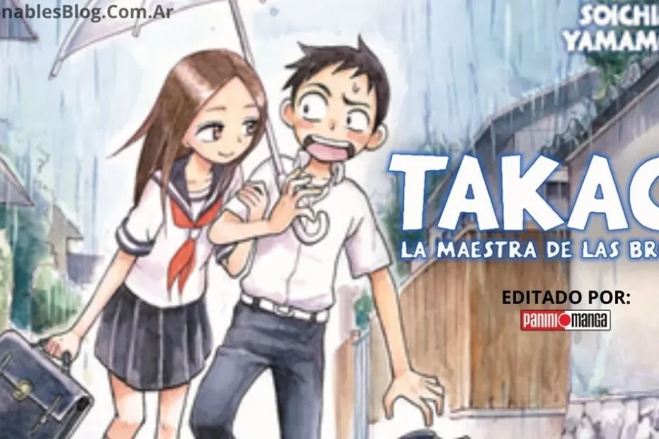 Takagi San: Maestra de las Bromas - editorial Panini manga