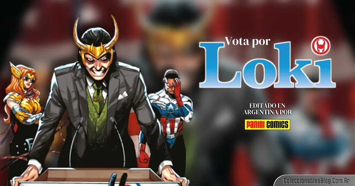 Vota A Loki - Editorial Panini Cómics Latinoamérica