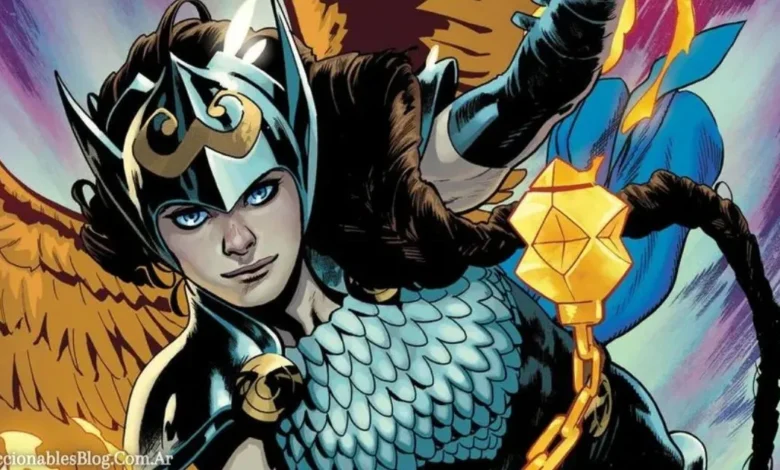 Valkyria: Jane Foster 1 "VALKYRIA: JANE FOSTER", la serie de Marvel escrita por Jason Aaron y Al Ewing, consta de 10 números divididos en 3 arcos. Publicada por Panini Cómics Latinoamérica, sigue la historia de Jane Foster como Valkyria, enfrentando misterios y responsabilidades en su nueva posición. Un tomo lleno de acción, drama y ciencia ficción recomendado para los amantes del género.