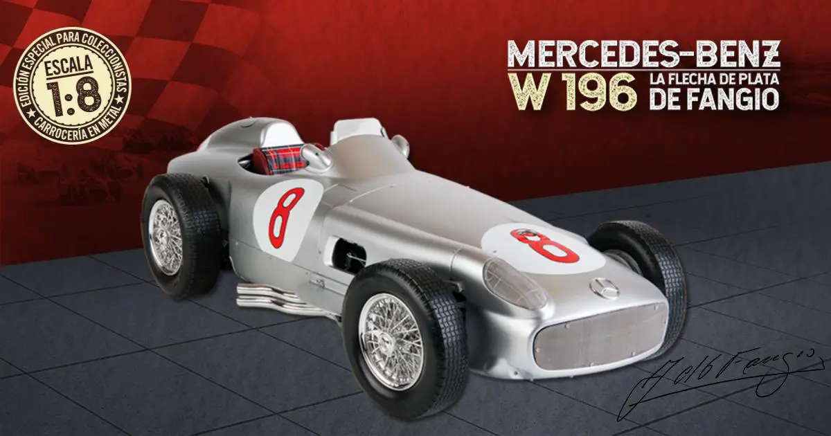 MERCEDES-BENZ W196 La Flecha de Plata de Fangio