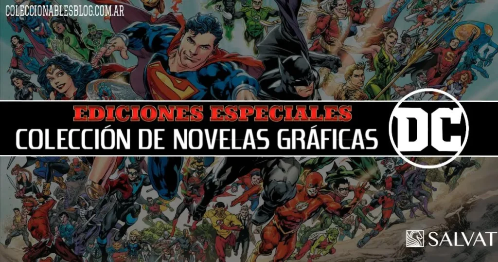 NOVELAS GRAFICAS DE DC COMIC EDICIONES ESPECIALES Coleccionablog Portada