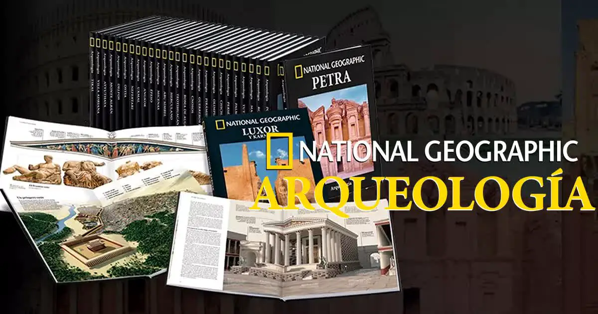 Colección Arqueología de National Geographic de la editorial RBA