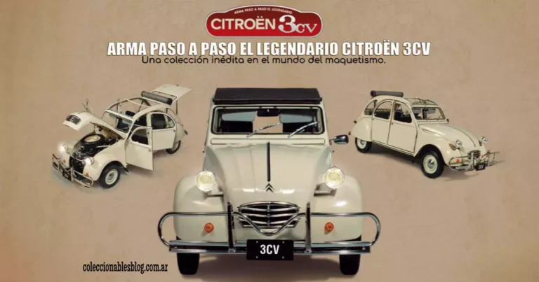 ARMA PASO A PASO EL LEGENDARIO CITROËN 3CV