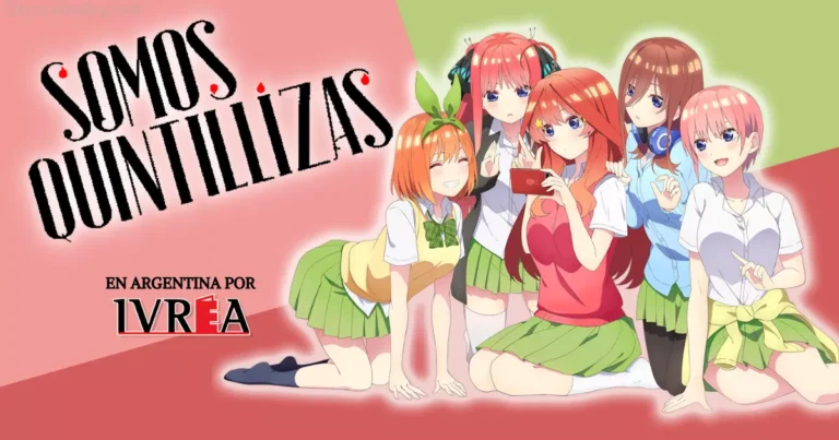 Somos Quintillizas 76 SOMOS QUINTILLIZAS (GO-TOUBUN NO HANAYOME) EDITORIAL IVREA ARGENTINA