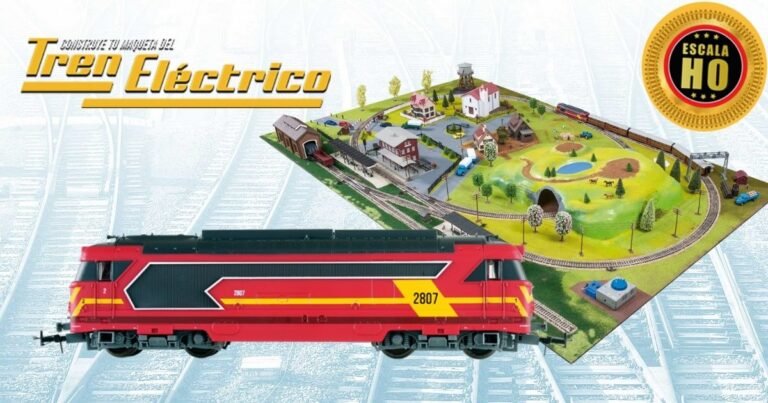 CONSTRUYE TU MAQUETA DEL TREN ELÉCTRICO - EDITORIAL SALVAT